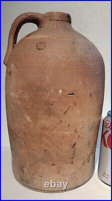 Rare Antique Unglazed Crockery Jug