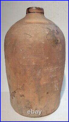 Rare Antique Unglazed Crockery Jug