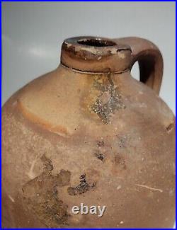 Rare Antique Unglazed Crockery Jug