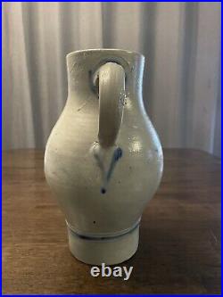 Rare Circa Late 19th Century 3 Quart Stoneware Pitcher