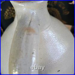 Rare G H Sargent Jug Antique Salt Glaze Crock 2Gallon Signed Primitive Stoneware