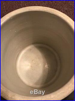 Rare Vintage J A Bauer Pottery Co Los Angeles 3 Gallon Crock Stoneware pottery