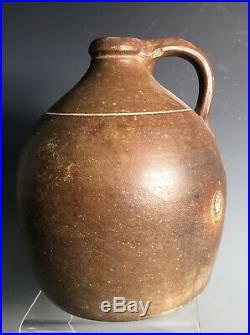 SMALL VINTAGE STONEWARE POTTERY Buggy Jug DEKALB WHITE COUNTY Middle TENNESSEE
