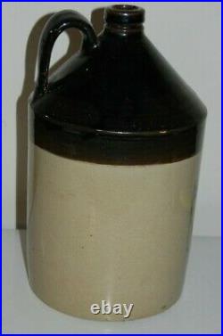 STRONG COBB CLEVELAND OHIO Two Gallon Stoneware Whiskey Advertising Jug OH