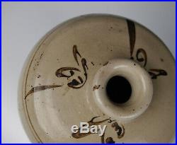 SUPERB ANTIQUE SONG YUAN DYNASTY CHINESE CIZHOU VASE Rare Stoneware Pottery