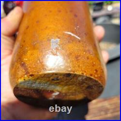 Salt Glazed Antique Stoneware Pottery Jug unsigned / heavy