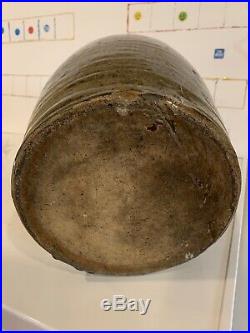 South Carolina Pottery Jug Landrum/Stork WithKey Mark-Double Slashes Stoneware