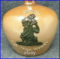 Special Old Irish Whiskey Daulton Stoneware Pottery Glazed Jug # 4817