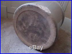 Stoneware Crock Blue 6 Gallon Numbers Crock Marshall Pottery Marshall Texas