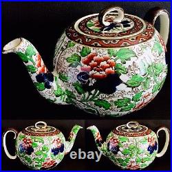 Superb Rare Antique (1920s) Royal Doulton Hand Painted Glazed Pottery Teapot