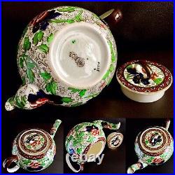 Superb Rare Antique (1920s) Royal Doulton Hand Painted Glazed Pottery Teapot