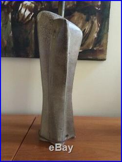 Table Lamp Marianna Von Allesch Sculpture Stoneware Pottery Mid Century Modern