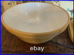 Vintage Antique English Pottery Mixing Bowls Two T G Green & Co The Gripstand