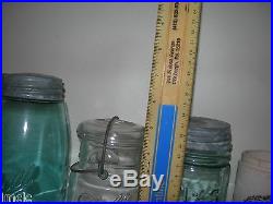 Vintage Antique LotStoneware CrockMason Jar-Canning Fruit Jars2 Jar Lifters