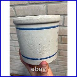 Vintage Red Wing Stoneware Parker-Hildebrand Co Boscobel Wis Crock Beater Jar