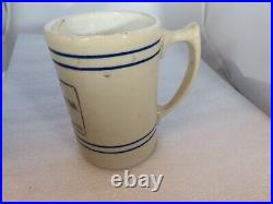 Vintage antique Red Wing pottery jug company Advertising mug St. Paul, Minnesota