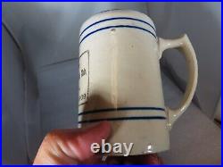 Vintage antique Red Wing pottery jug company Advertising mug St. Paul, Minnesota