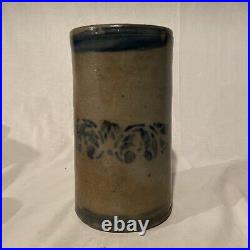 Western pennsylvania Stovepipe Stoneware Crock