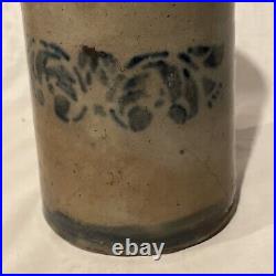 Western pennsylvania Stovepipe Stoneware Crock